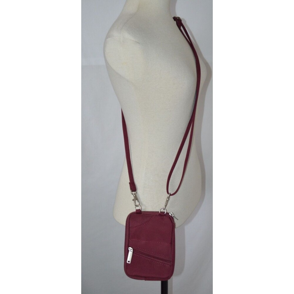 DayMakers Santa Barbara  Crossbody Bag Burgundy Nylon Travel